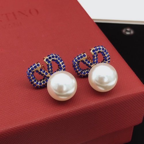 Replica Valentino Earrings For Women #1170743 $32.00 USD for Wholesale