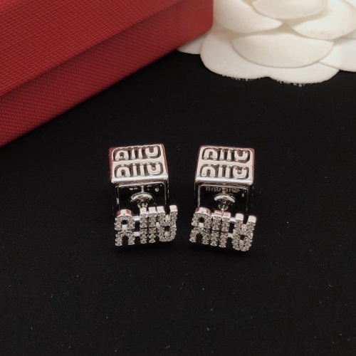 Replica MIU MIU Earrings For Women #1170985 $27.00 USD for Wholesale