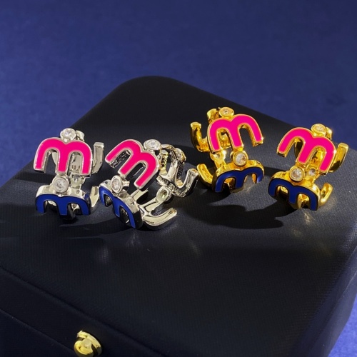 Replica MIU MIU Earrings For Women #1171177 $29.00 USD for Wholesale