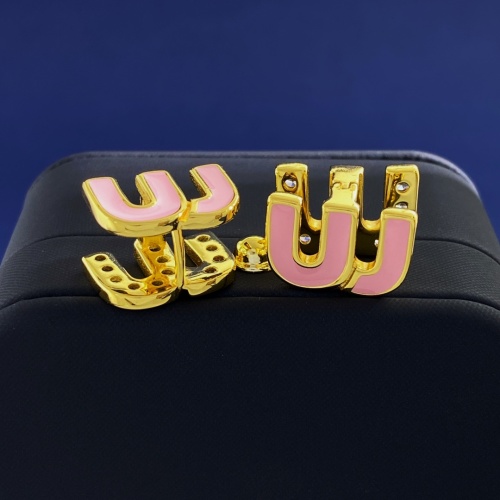 Replica MIU MIU Earrings For Women #1171205 $29.00 USD for Wholesale