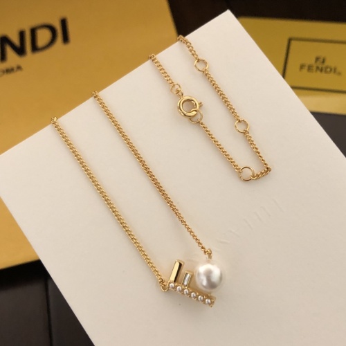 Replica Fendi Necklaces For Women #1171342 $32.00 USD for Wholesale