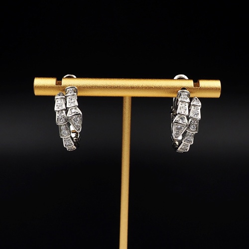 Replica Bvlgari Earrings For Women #1171360 $25.00 USD for Wholesale