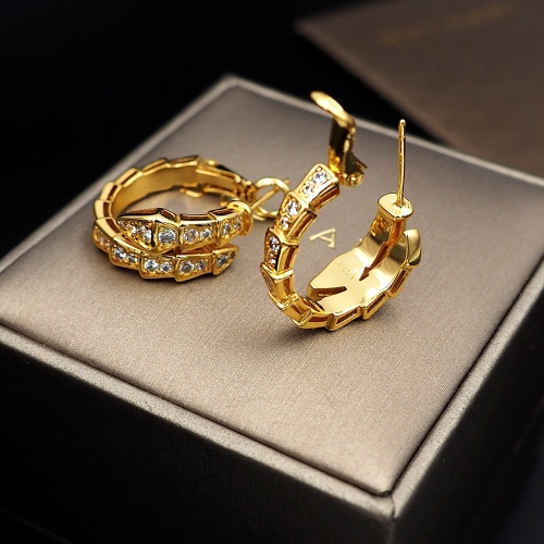 Replica Bvlgari Earrings For Women #1171363 $25.00 USD for Wholesale