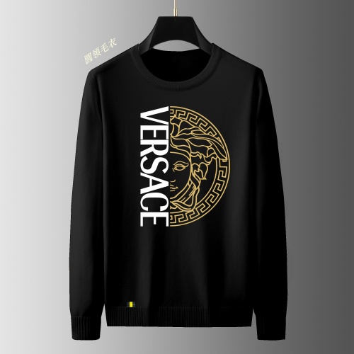 Versace Sweaters Long Sleeved For Men #1171729 $48.00 USD, Wholesale Replica Versace Sweaters