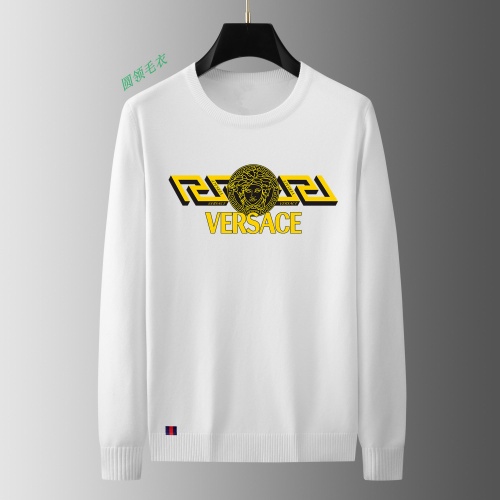 Versace Sweaters Long Sleeved For Men #1171754 $48.00 USD, Wholesale Replica Versace Sweaters