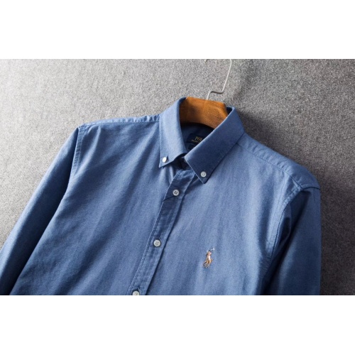 Replica Ralph Lauren Polo Shirts Long Sleeved For Men #1171946 $42.00 USD for Wholesale