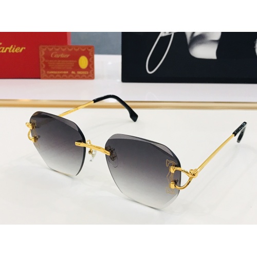 Cartier AAA Quality Sunglassess #1172115