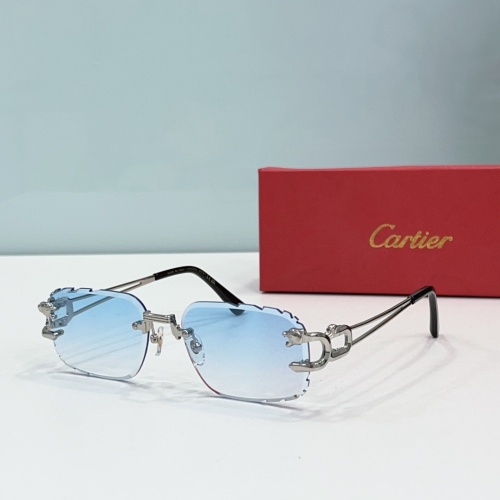 Cartier AAA Quality Sunglassess #1172126 $56.00 USD, Wholesale Replica Cartier AAA Quality Sunglassess