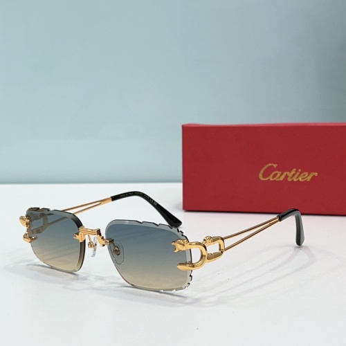 Cartier AAA Quality Sunglassess #1172127 $56.00 USD, Wholesale Replica Cartier AAA Quality Sunglassess