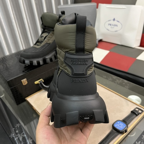 Replica Prada Boots For Men #1172132 $100.00 USD for Wholesale