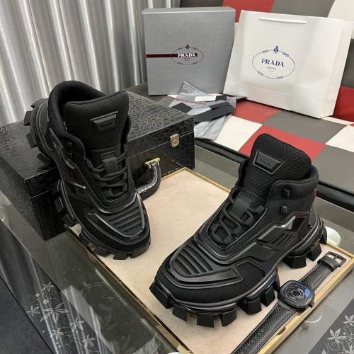 Replica Prada Boots For Men #1172134 $100.00 USD for Wholesale