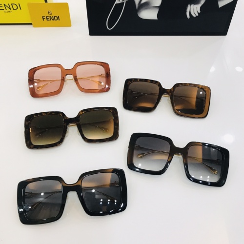 Replica Fendi AAA Quality Sunglasses #1172236 $64.00 USD for Wholesale