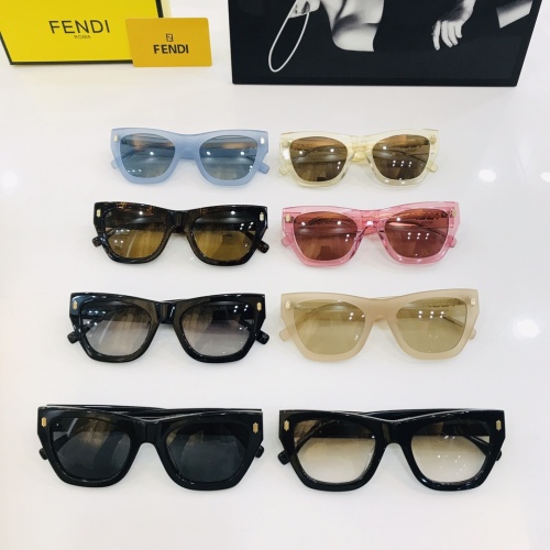 Replica Fendi AAA Quality Sunglasses #1172241 $60.00 USD for Wholesale