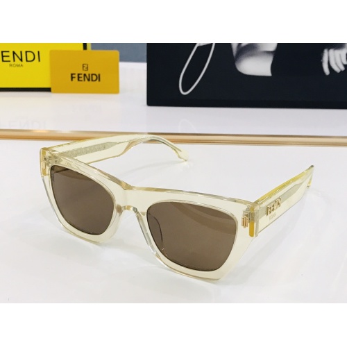 Fendi AAA Quality Sunglasses #1172244 $60.00 USD, Wholesale Replica Fendi AAA Quality Sunglasses