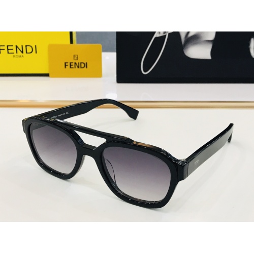 Fendi AAA Quality Sunglasses #1172253 $64.00 USD, Wholesale Replica Fendi AAA Quality Sunglasses