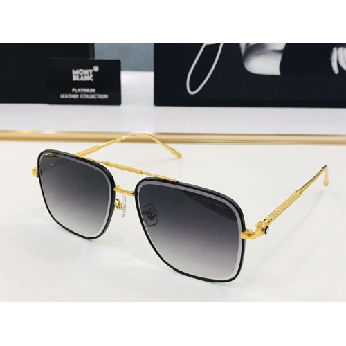 Montblanc AAA Quality Sunglasses #1172290 $60.00 USD, Wholesale Replica Montblanc AAA Quality Sunglasses