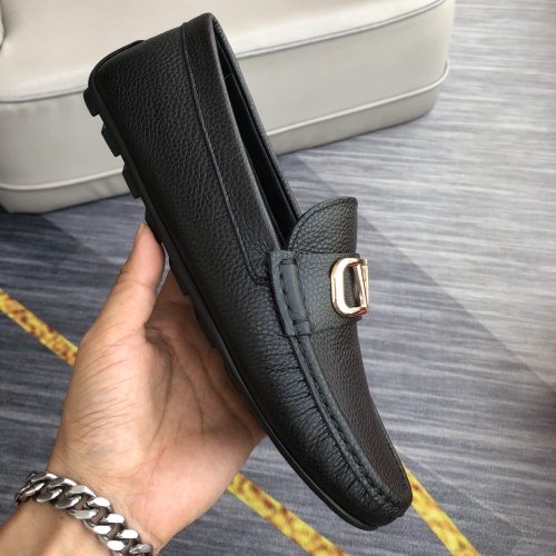 Replica Valentino Leather Shoes For Men #1172301 $82.00 USD for Wholesale