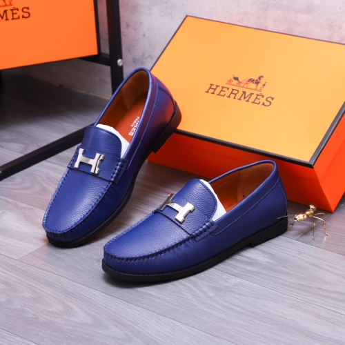 Hermes Leather Shoes For Men #1172436 $72.00 USD, Wholesale Replica Hermes Leather Shoes