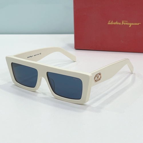 Salvatore Ferragamo AAA Quality Sunglasses #1172555 $48.00 USD, Wholesale Replica Salvatore Ferragamo AAA Quality Sunglasses