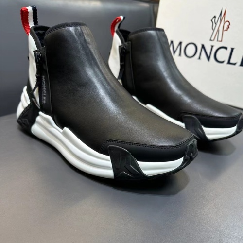 Replica Moncler High Tops Shoes For Men #1172601 $130.00 USD for Wholesale