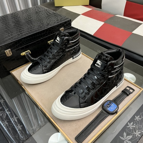 Replica Burberry High Tops Shoes For Men #1172618 $80.00 USD for Wholesale