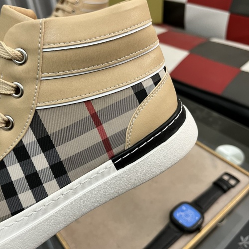 Replica Burberry High Tops Shoes For Men #1172619 $80.00 USD for Wholesale