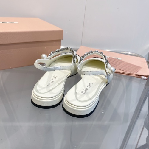 Replica MIU MIU Sandal For Women #1172620 $108.00 USD for Wholesale