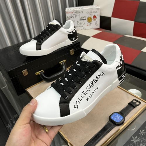 Replica Dolce & Gabbana D&G Casual Shoes For Men #1172653 $85.00 USD for Wholesale