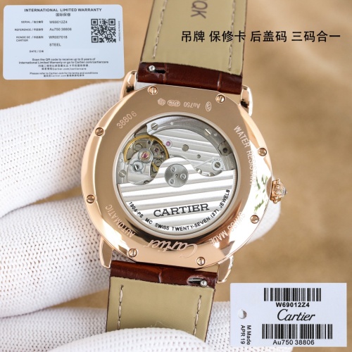 Replica Cartier AAA Quality Watches #1172675 $413.22 USD for Wholesale