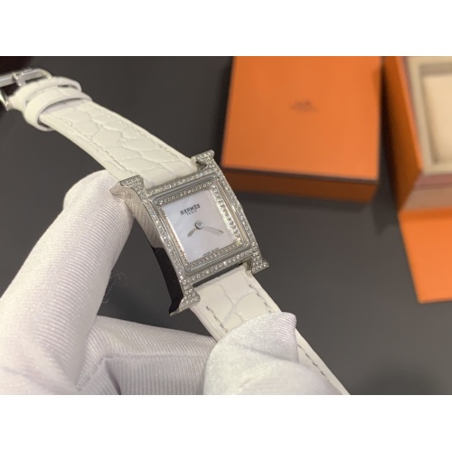 Replica Hermes Quality Watches For Women #1172733 $200.00 USD for Wholesale