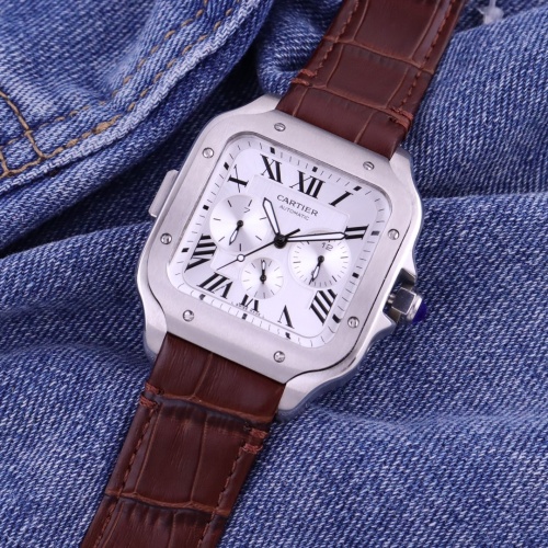 Cartier AAA Quality Watches For Men #1172749 $165.00 USD, Wholesale Replica Cartier AAA Quality Watches