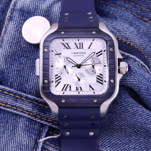 Replica Cartier AAA Quality Watches For Men #1172753 $165.00 USD for Wholesale