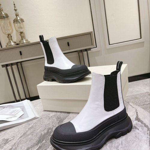 Replica Alexander McQueen Boots For Women #1172772 $115.00 USD for Wholesale