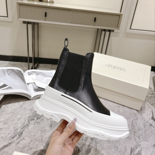 Replica Alexander McQueen Boots For Women #1172774 $115.00 USD for Wholesale