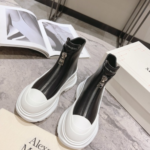 Replica Alexander McQueen Boots For Women #1172782 $118.00 USD for Wholesale