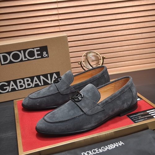Dolce & Gabbana D&G Leather Shoes For Men #1172832