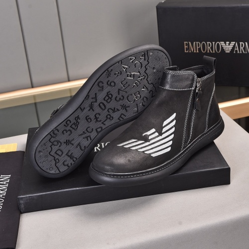 Replica Armani Boots For Men #1172849 $85.00 USD for Wholesale
