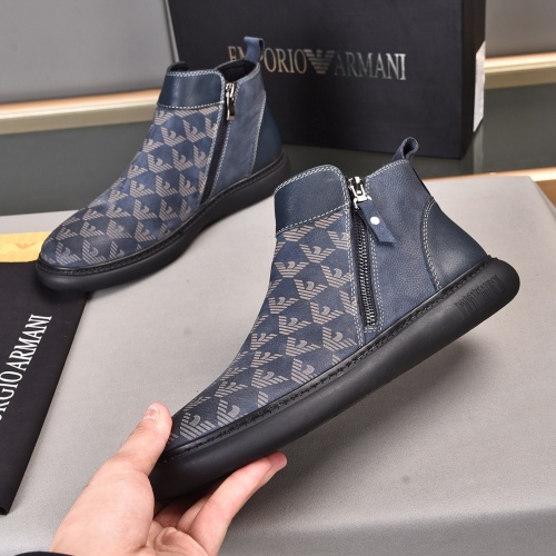 Replica Armani Boots For Men #1172850 $85.00 USD for Wholesale