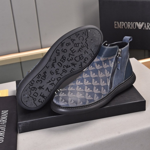 Replica Armani Boots For Men #1172850 $85.00 USD for Wholesale