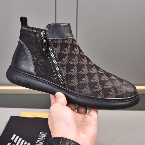 Replica Armani Boots For Men #1172851 $85.00 USD for Wholesale