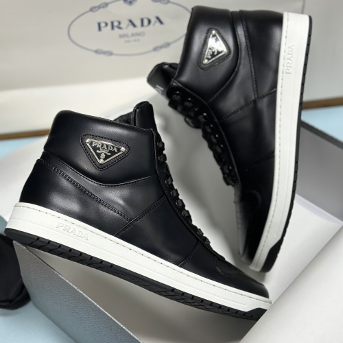 Replica Prada High Top Shoes For Men #1172852 $98.00 USD for Wholesale