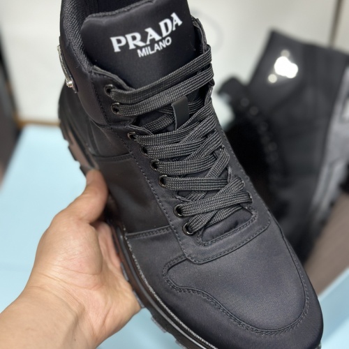 Replica Prada High Top Shoes For Men #1172857 $92.00 USD for Wholesale