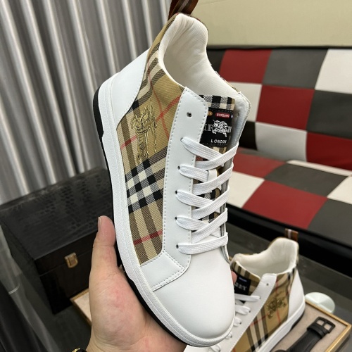 Replica Burberry High Tops Shoes For Men #1172858 $80.00 USD for Wholesale