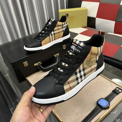 Burberry High Tops Shoes For Men #1172859 $80.00 USD, Wholesale Replica Burberry High Tops Shoes