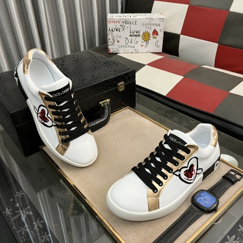 Replica Dolce & Gabbana D&G Casual Shoes For Men #1172883 $80.00 USD for Wholesale