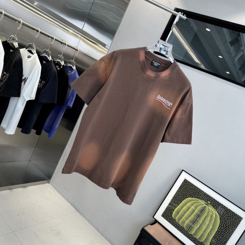 Replica Balenciaga T-Shirts Short Sleeved For Unisex #1173061 $40.00 USD for Wholesale
