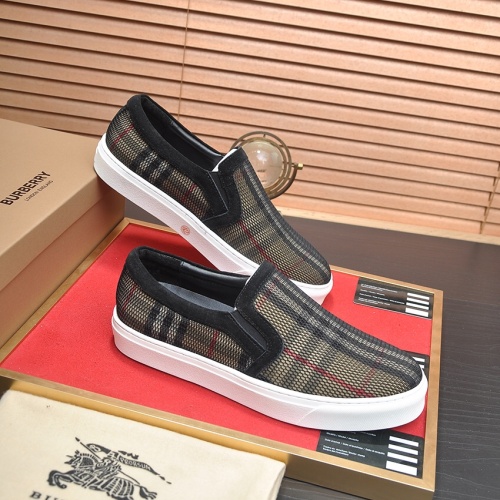 Replica Burberry Casual Shoes For Men #1173092 $76.00 USD for Wholesale