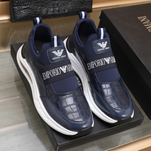 Replica Armani Casual Shoes For Men #1173170 $88.00 USD for Wholesale