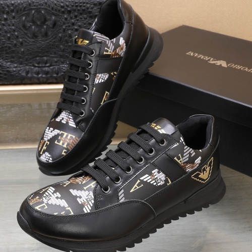 Armani Casual Shoes For Men #1173241 $88.00 USD, Wholesale Replica Armani Casual Shoes
