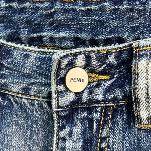 Replica Fendi Jeans For Men #1173271 $82.00 USD for Wholesale